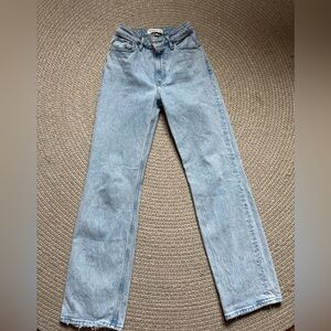 Abercrombie & Fitch Blue Straight Leg Jeans